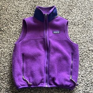 Vintage Patagonia Kids Fleece Vest